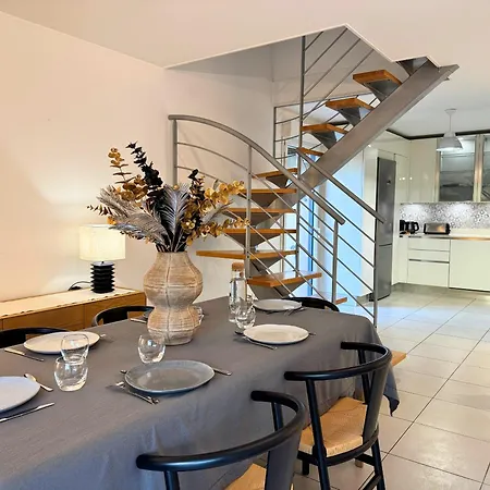 Spacieux Duplex De Standing Avec Piscine & Parking דירה Saint-Raphaël